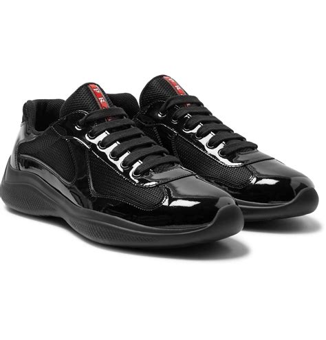 prada black shoes